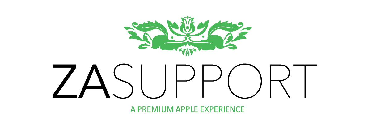 ZA Support, Apple Solutions expert South Africa, Apple Support South Africa, Apple repairs South Africa